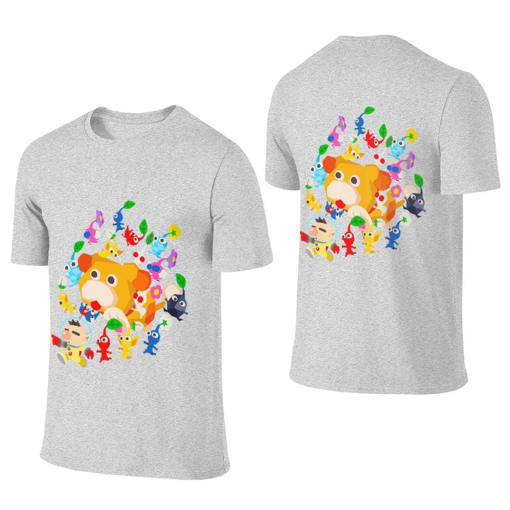 Pikmin Ultraminimalist Reversible Tshirt Japanesestyle Lazy Antibacterial Tees