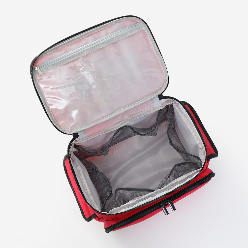 High-Capacity Portable First Aid Kit, Travel Medicine And Medication Storage Bag Oxford Cloth Organizer Box Emergency Survival