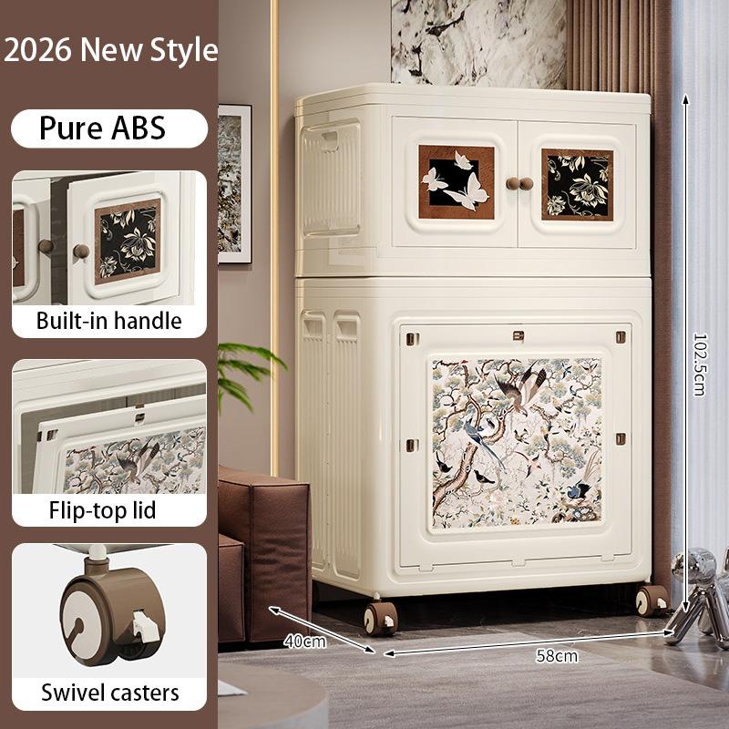 Clothes Quilt Folding Storage Box Extra Large Capacity Clothes Sorting Box Quilt Storage Box New Storage Cabinet