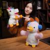 Einhorn Hahn Handpuppe Plüschtier für Kindertheater