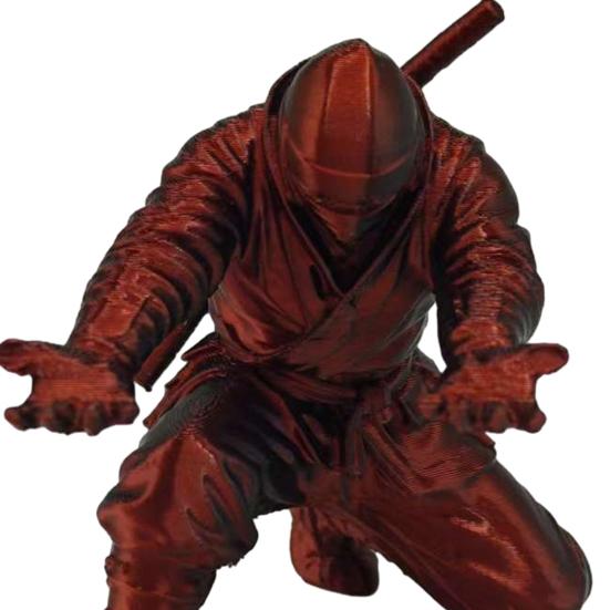 3D-gedruckter Ritter-Stifthalter Samurai Schreibtischdekoration PLA Krieger Skulptur Organizer für Büro Zuhause Einzigartiges Künstlerisches Geschenk für Berufstätige Sammler