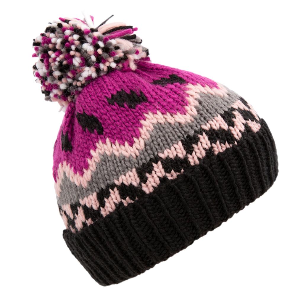 Childrens/Kids Twiglet Chunky Knit Fleece Lined Hat