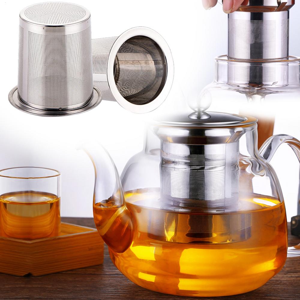 Tea Infuser Tea Leak Stainless Steel Tea Infuser Diffuser Spices Tea Strainer Herbal Filter Tea Drain Reusable