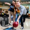 Bowling Bag for 2 Balls Portable Bowling Tote Bag with Padded Ball Holder for Double Ball and Pair