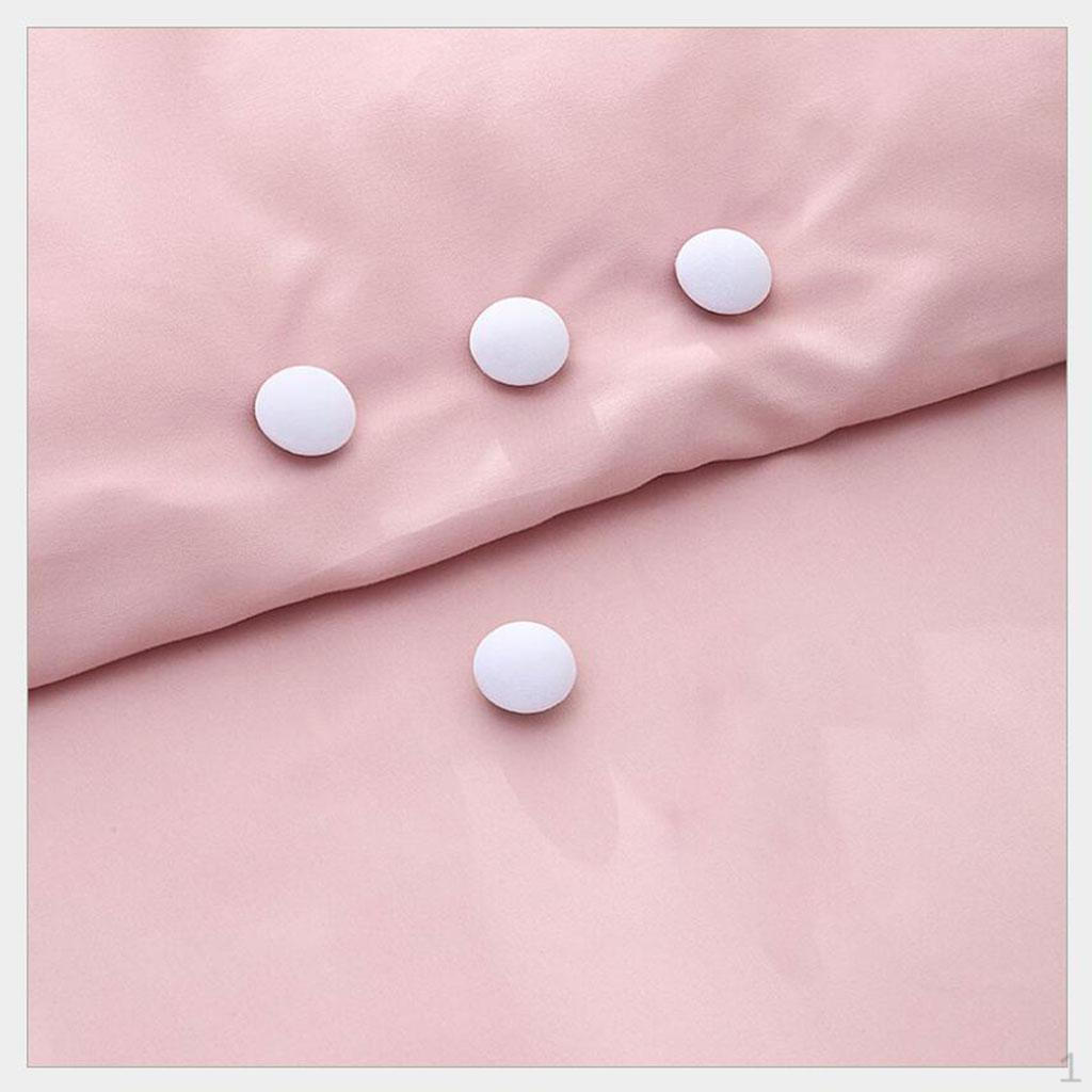 4 Piece Duvet Cover Clips, Sheet Fasteners, Anti- Clip Curtain for , Bedding Scarf