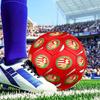 Hungarian Football Emblem Size 5 Soccer Ball, Suitable for Training and Matches, High-Elasticity, Wear-Resistant Material Gift for Fan