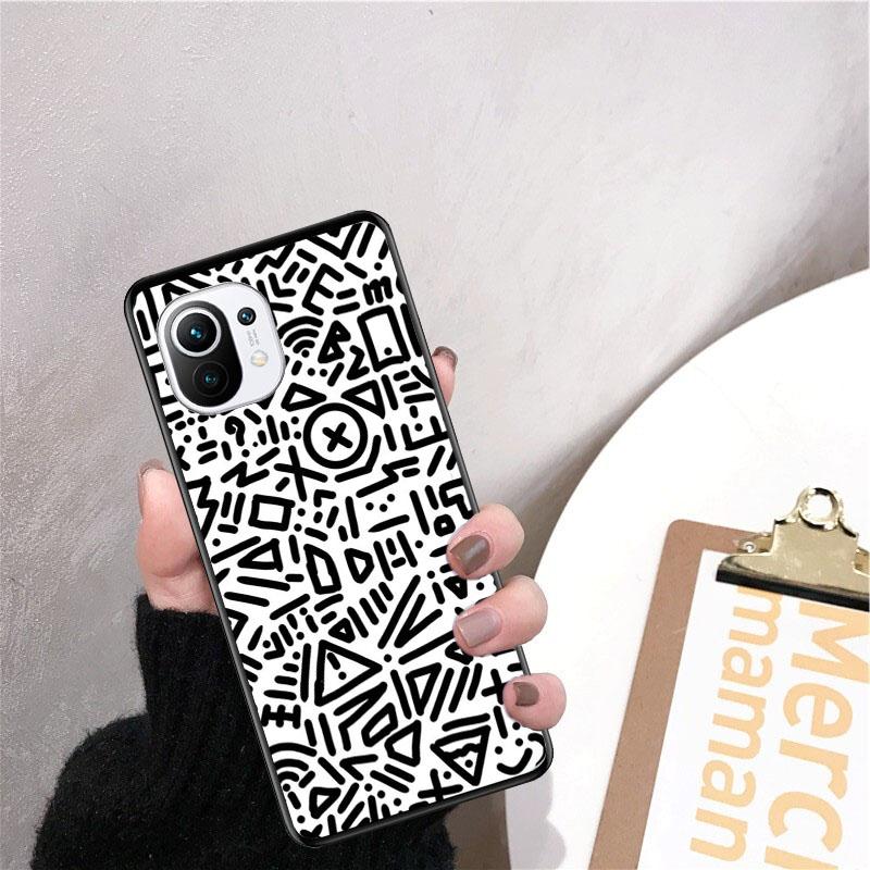 

Черный, белый чехол для телефона с изображением коровы, зебры и леопарда в горошек для Xiaomi 12 Mi 10T 11T 11 Pro 10 10T 11 lite 10pro 11Ultra Poco X3 Pro Poco F3 M3 Xiaomi 12