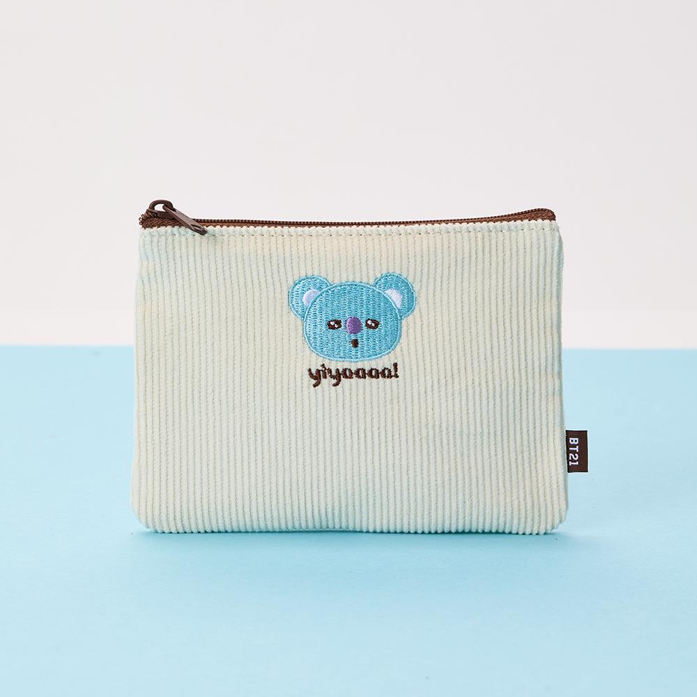 

BT21 KOYA Today s Mood Flat Square Pouch