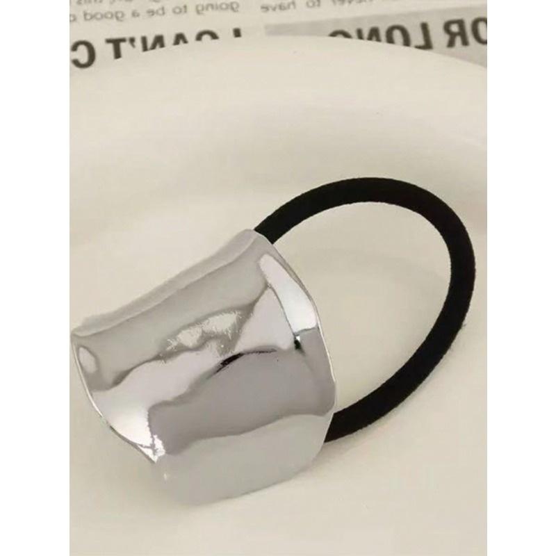 Golden Geometric Metal Headbands, Elastic Hair Accessories Gift Set