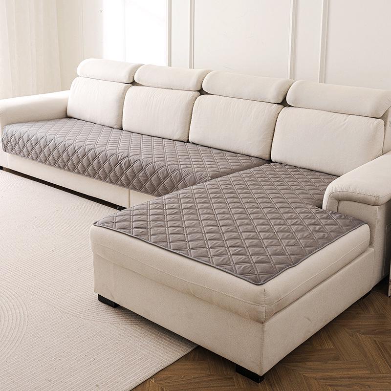 All-Season Non-Slip Cat-Resistant Brushed Sofa Cushion Cover