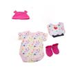 All'ingrosso Vestiti per Bambino Reborn tutina 22-23 pollici Bambola Reborn Pagliaccetti Set Maglietta Vestito Accessori per Bambola