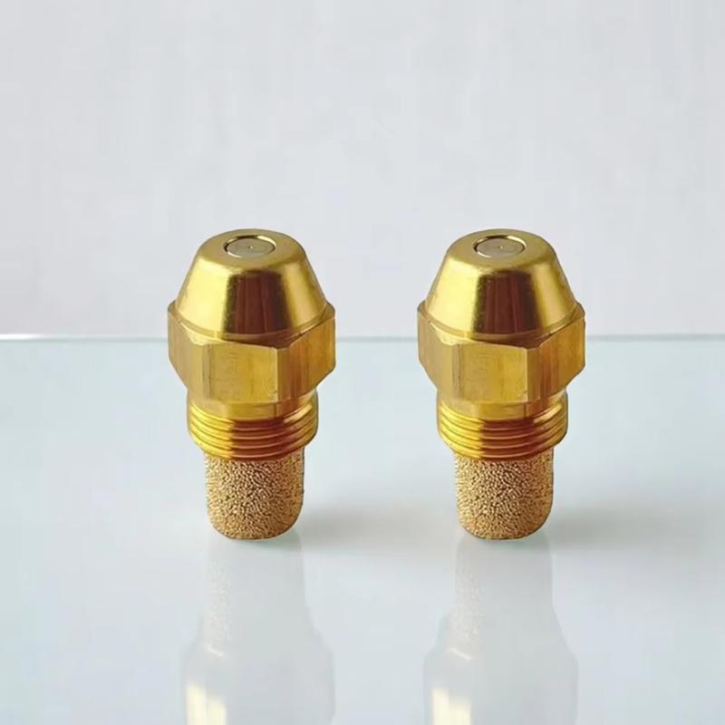 Brass Fuel Oil Nozzle, Solid Spray, Diesel Burner Injection, Combustion Jet, Boiler Heater, 0.3-6.0 USgal/H, 60 Degree 9/16"