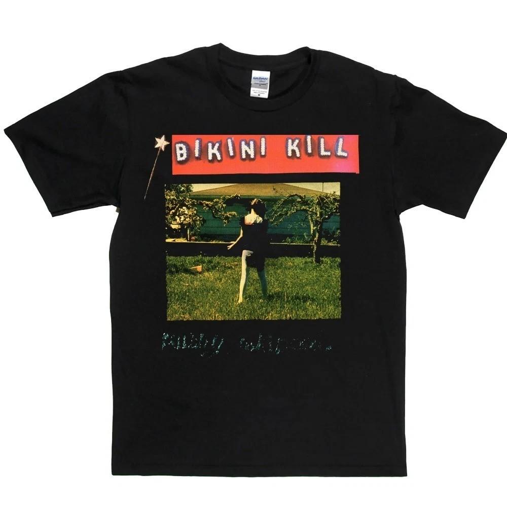 Vintage Bikini Kill Band Whipped Short Sleeve Black S6XL Shirt Unisex T-Shirt XXXL