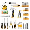 8V electric tool home tool household tool DIY work tool furniture home repair tool comes with a convenient storage case [Includes drill] 126-piece