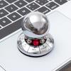 Fate Prediction Decision Ball Creative Trick Toys Novelty Office Decompressor Ball Birthday Gift Zinc Alloy Lucky Ball Rotating