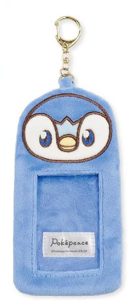 Marimo Craft Piece Fluffy Photo x x Poké Pokémon Keychain, Piplup, W10.7 H21.1 D2cm, PKP-079