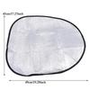 1PC Car Steering Wheel Sunscreen Heat Shield Sun Visor Sun Protection Cover Steering Covers
