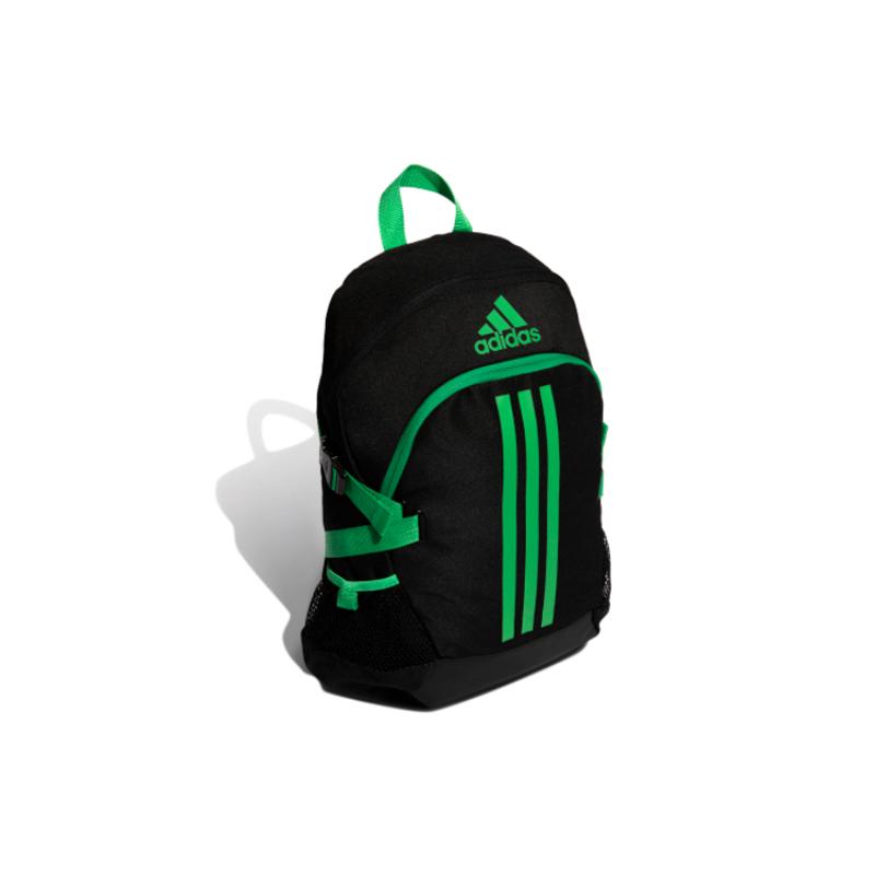 adidas Recycled Polyester Backpack Regular Unisex Black & Bright Green Adidas GN7394
