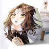 1pc Outdoor Umbrella with Cute Anime Girl Design - Automatic Opening/Closing, Portable 3-Fold Design, 8-Bone Iron Frame - Perfect Gift for Fans,