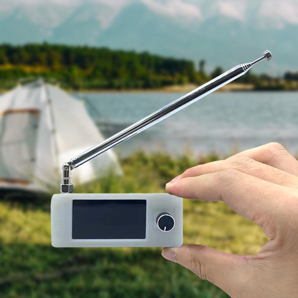 SI4732 0.5-108mhz Portable Radio LSB USB AM FM Pocket Mini Radio 1.9inch IPS Screen All Band Radio Receiver HF SW MW VHF Radio