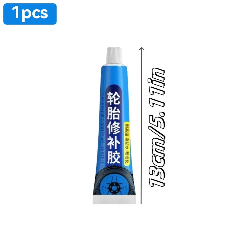 Tire Repair Glue Waterproof & High Temperature Resistant Black Sealing Waterproof And High-Temperature Resistant Repair Adhesive
