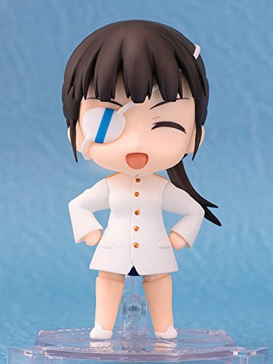Nendoroid Strike Witches 2 Mio Sakamoto ABS PVC Figura Móvel Pintada Sem Escala &