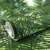 Forest Green Plant Palm Leaf Wallpaper 3D Bedroom Living Dining Room Wall Decor PVC Waterproof Wallpaper