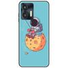 For Oukitel C35 Svart Deksel Tpu Søt Tegneserie Bakdeksel på OukitelC35 Full beskyttelse støtsikker Ultratynn bumper