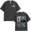 Rapper Luar La L L3TRA T shirt Hip Hop Fashion Short Sleeve T-shirts 100% Cotton Casual Oversized Tee Shirt Streetwear Unisex