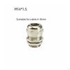 Brass Cord Grip Stainless Steel Strain Relief Wire Seal Fitting for Workbench, Machine