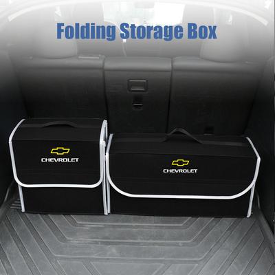 Folding Car Trunk Organizer Storage Box Auto Trunk Storage Pockets for Epica Silverado Trailblazer Suburban Traverse