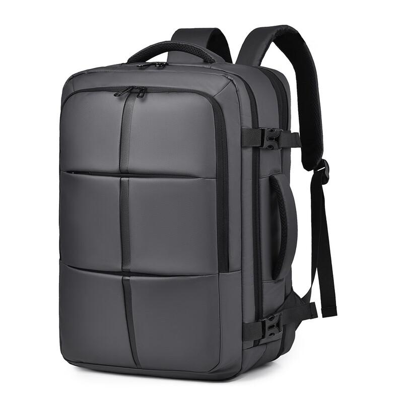 

Huanaheim Men s Business Expandable Laptop Backpack One Size