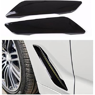 Cubierta de guardabarros de entrada de ventilación de ala lateral, decoración adecuada para BMW Serie 5 G30 2017 2018 2019 2020 2021 2022 2023, accesorios externos