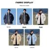 Mark Fairwhale Men's Solid Color Padded Winter Jacket