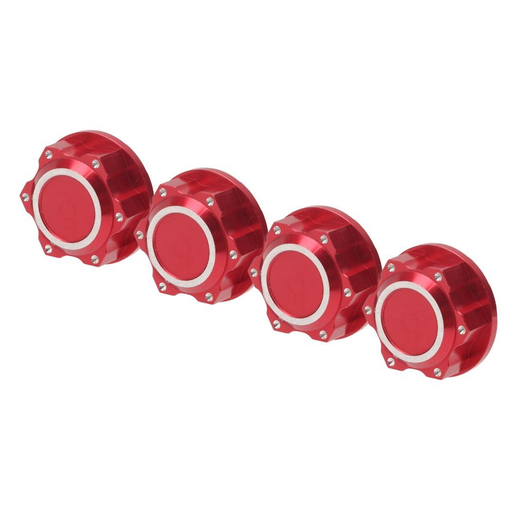 4Pcs 24mm Wheel Lock Nuts RC Accessories Hex Wheel Nuts for ARRMA 1/5 Kraton 8S RC Car For RC Car