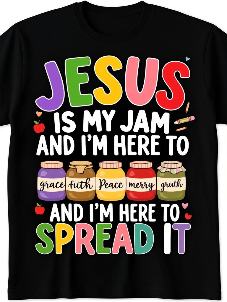 Im Here To Spread Christian Bible Tshirt Unisex Retro Faith Apparel Sm Pure Shortsleeve Tee With Cute Bible Verse Design For Church Casual Wear