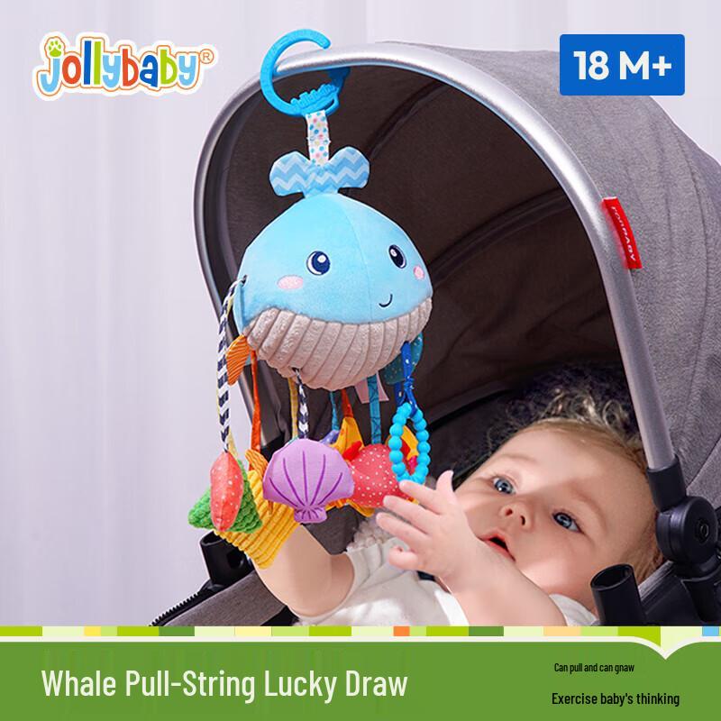 JOLLYBABY Infant Sensory Pull & Discovery Toys