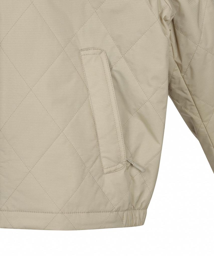 Discovery Expedition Women'S Collared Quilted Padded Jacket (L/Beige)