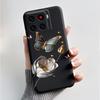 Printing Pattern Case For ZTE Blade A56 Z2473 Nubia A56 Soft Silicone Black Shell Cover For Blade A56 Pro Cute Flower Casing