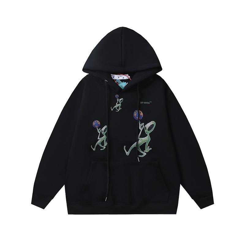 Daisy Donald Duck Collab Hoodie: Warnband & Pfeil für schmelzendes Eis