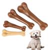 3pcs Dog Bone Chew Toys Nearly Indestructible Natural Non Toxic Anti Bite Puppy Chew Toy For Small Medium Large Dog Pet Dental Teething