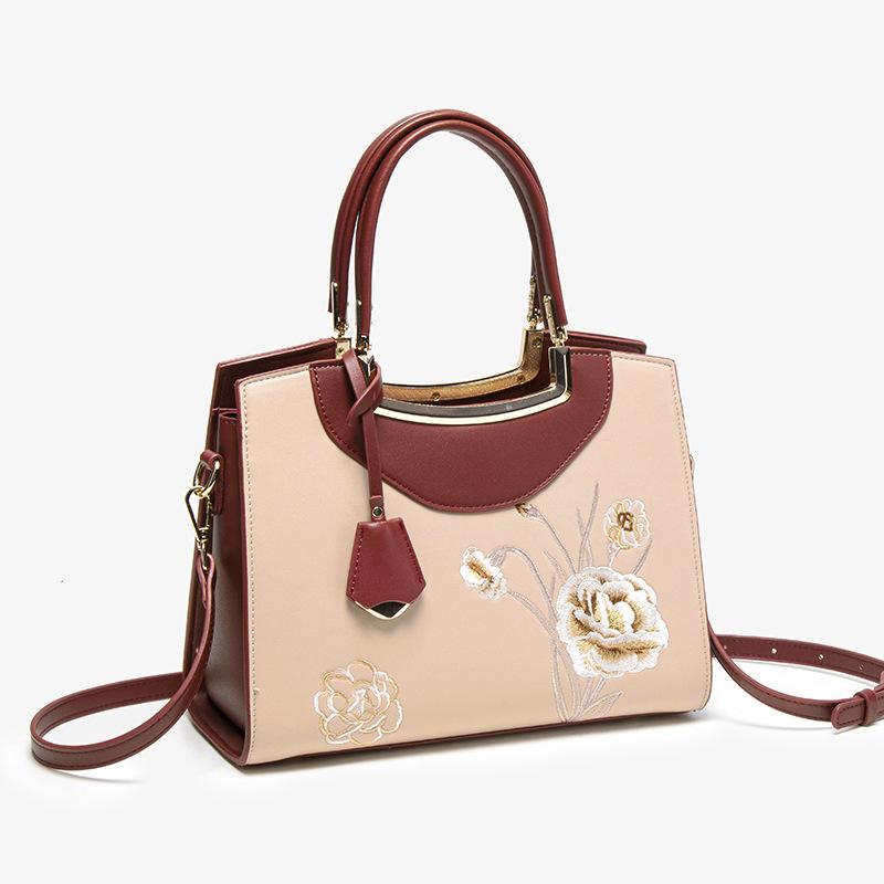 Mom Bag Autumn And Winter Women'S Bag Mother-In-Law Bag Portable Atmospheric Commuter Women'S Bag