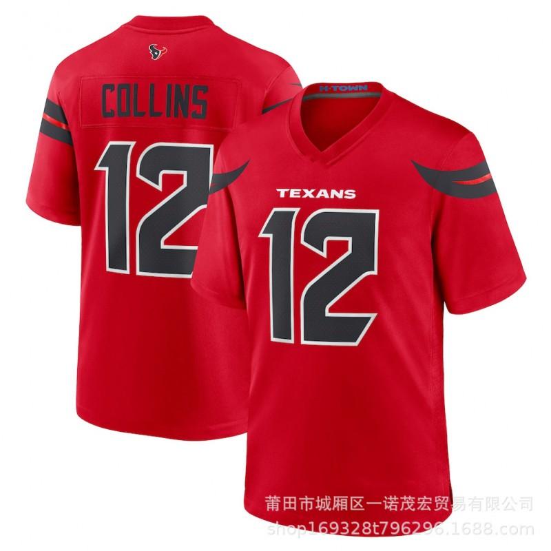 Retro Houston Texans Football Jersey - Stroud 7 3 24 51 12 Mens Sports Uniform
