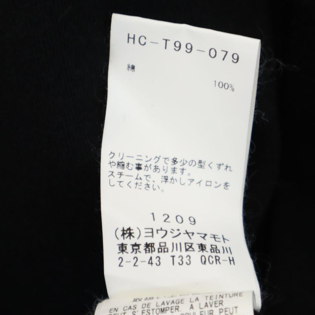 NEW ERA x Yohji Yamamoto collaboration Long sleeve T-shirt Men's Used