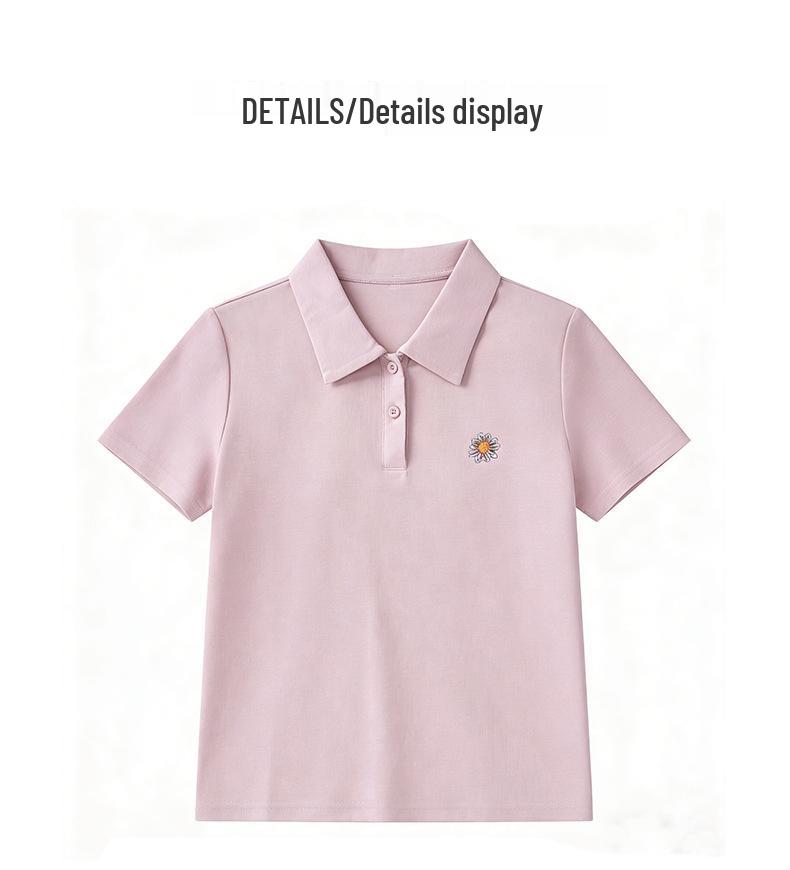 2026 Women's Casual Slimming Short-Sleeve Polo Shirt