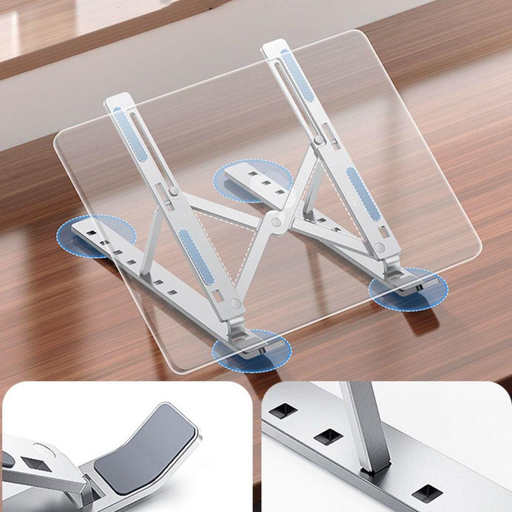 Foldable Laptop Cooling Bracket Lifting Notebook Support Base Foldable Laptop Stand  Office