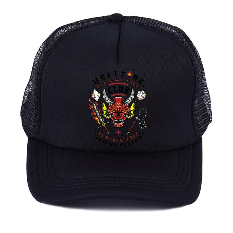 Strager Thigs 4 mesh cap, Stranger Things sunshade baseball cap with CAP accessories