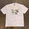 2026 New Retro Pure Cotton ShortSleeved TShirt  Mens and Womens HipHop Stylish MultiUse Top  Trendy On Instagram