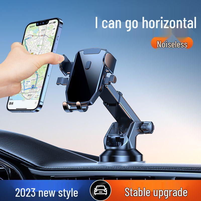Universal Car Phone Holder with Suction Cup & Air Vent Clip