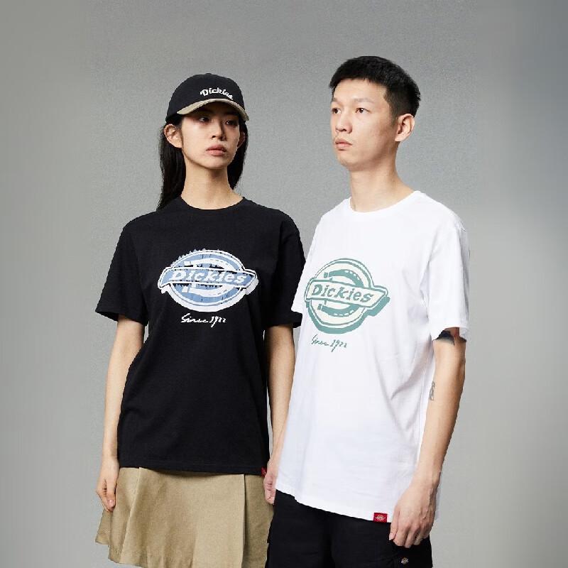 Dickies Unisex Big Logo Crew Neck Short Sleeve T-Shirt L